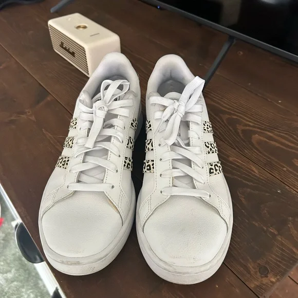 Adidas White Sneakers with Animal Print - Picture 3 of 6